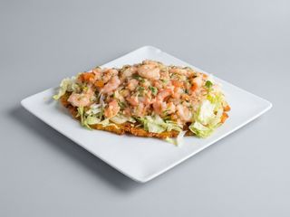 Patacón Con Gambas