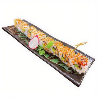 138. Uramaki Tempura Calamar (8 Pzs.)