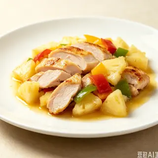 Pollastre Amb Pinya