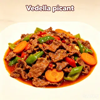 Vedella Amb Salsa Picant