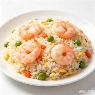 Arròs Fregit Amb Gambes