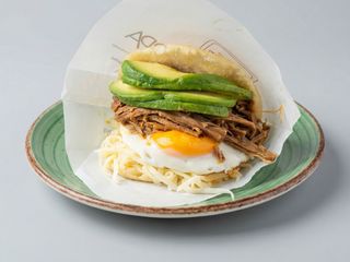 Arepa super pelúa 