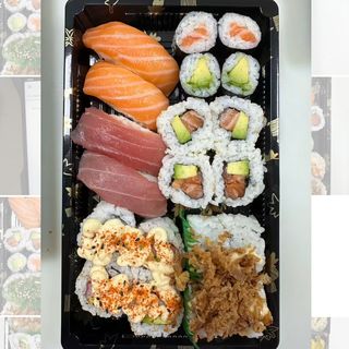 Menú 222 con picante 20 piezas 