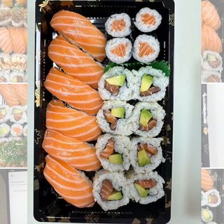 Menú 204 salmón 18 piezas 