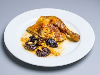Pollastre Amb Pasas