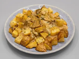Las Patatas Con Cabrales
