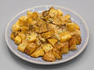 Las Patatas Con Cabrales