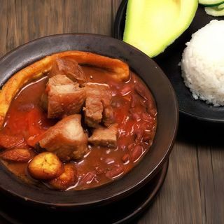 cazuela de frijol
