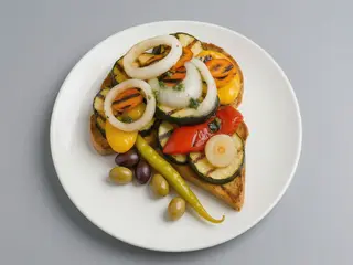 Pa Amb Oli De Verduras A La Brasa