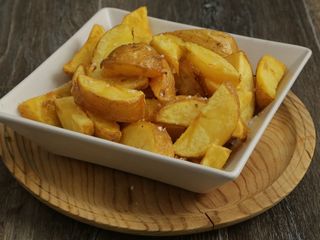 MUSHROOM CHEESE FRIES 