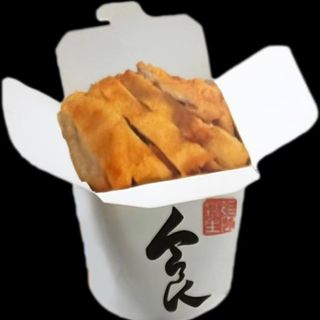 Tallarines con pechuga de pollo