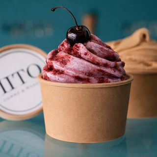 Gelato di Amarena Sin Gluten (240 ml.)