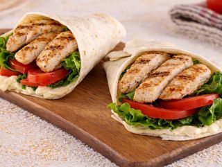 Wrap pollo à la plancha