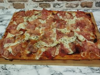 Pizza York & Bacon Familiar