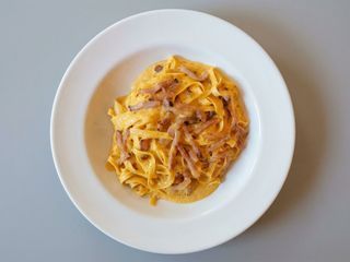 Tagliatelle  Carbonara Tradicional