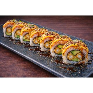 96. Spicy Ebi Frai Uramaki (8 Uds.)