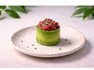 164. Gunkan De Atún Y Aguacate (1 Ud.)