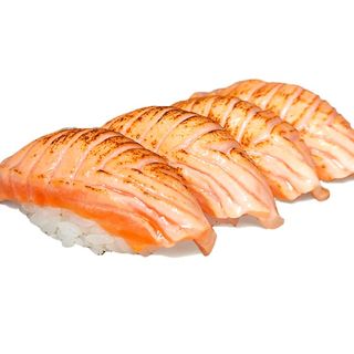 Nigiri Salmon Flambeado