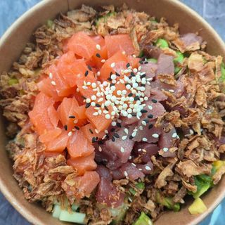 0-k mixto salmon y atun