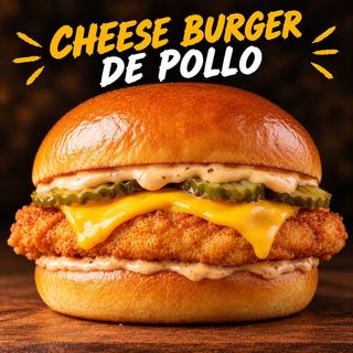 Cheese Burger de Pollo