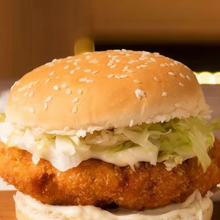 Hamburguesa Normal Frita