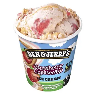 Ben&Jerry's Strawberry Cheesecake