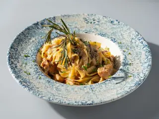 TAGLIATELLE AI FUNGHI PORCINI