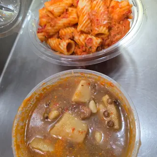 Menú Lentejas + macarrones