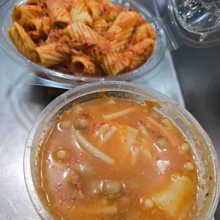 Menú rancho + macarrones