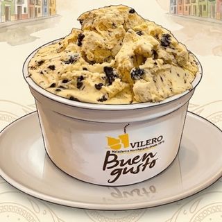 Tarrina 1 litro Vainilla con Cookies