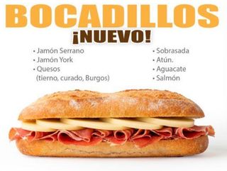 Bocadillo Sobrasada y Queso Curado