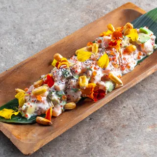 TATAR DE SALMON CON COCO