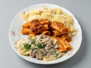 Tris de pasta
