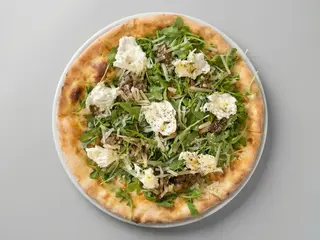 Pizza Porcini y Grana (33 cm)