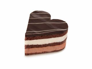 Tartaleta corazón tres caprichos