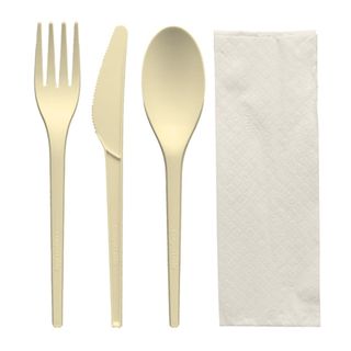 Set Cubiertos y Servilleta