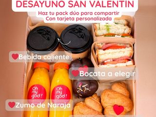 Desayuno San Valentin PARA 2