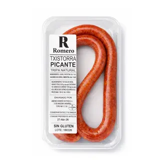 Chistorra Artesana  100% Natural, Picante