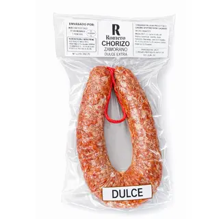Chorizo Zamorano Calidad Extra, Dulce