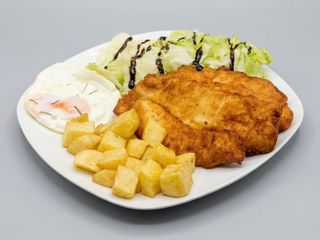 Plato Pollo Rebozado