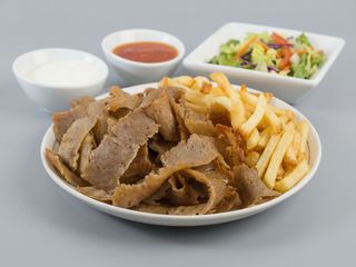 Plato Kebab Solo Carne De Ternera
