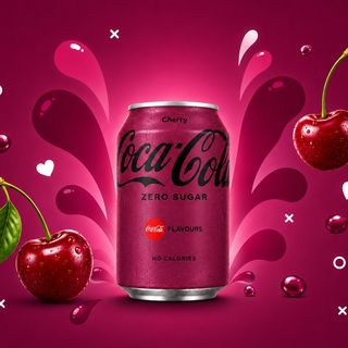 COCA COLA CHERRY ZERO 