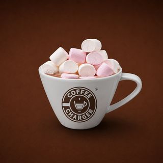 CHOCOLATE A LA TAZA CON NUBES DE CARAMELO