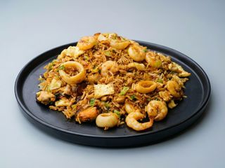 Arroz Wok Fusión Mariscos (Mediano)