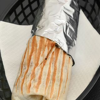 Durum de pollo con ensalada