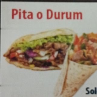 Durum de ternera  con ensalada 