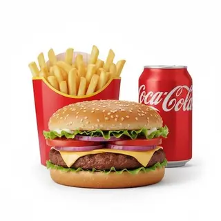Combo. Hamburguesa