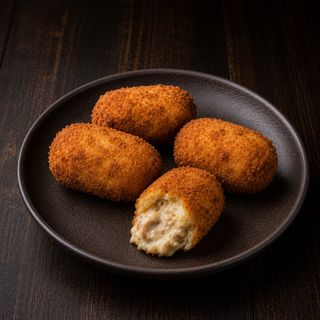 Croquetas de Jamón (1/2 Ración)