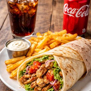 MENU DE SHAWARMA PAN DURUM