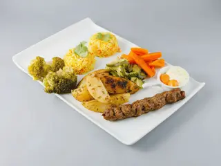 Brochetas De Carne De Ternera Picada